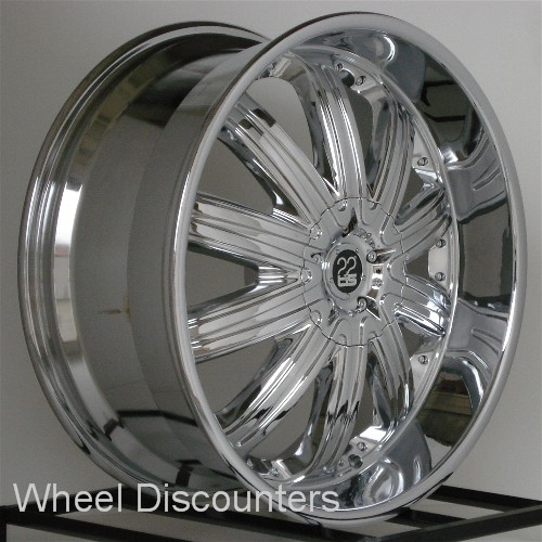 eBay Motors: 22 Inch Chrome Wheels Rims Dodge Ram Durango 5x5...