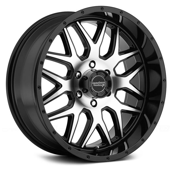 20 Inch Black Silver Wheels Rims 20112017 Chevy Silverado Truck 2500